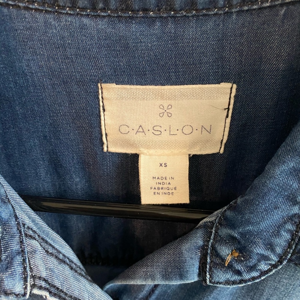 Caslon denim shirt XS - Picture 2 of 2